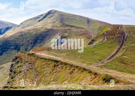 View on Beautiful mountain Bliznitsa near Drahobrat village in the Carpathian mountains. Ukraine. Stock Photo