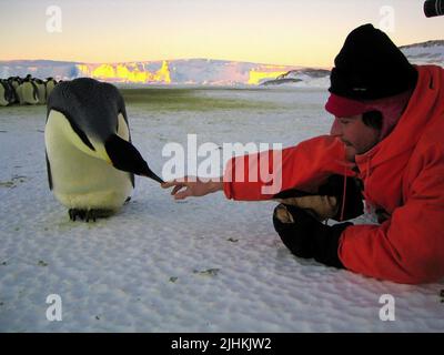 LUC JACQUET, MARCH OF THE PENGUINS, 2005 Stock Photo
