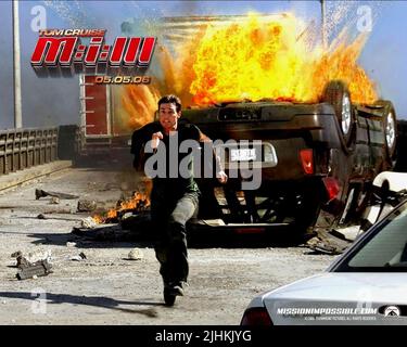 TOM CRUISE, MISSION: IMPOSSIBLE III, 2006 Stock Photo