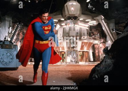 CHRISTOPHER REEVE, SUPERMAN III, 1983 Stock Photo