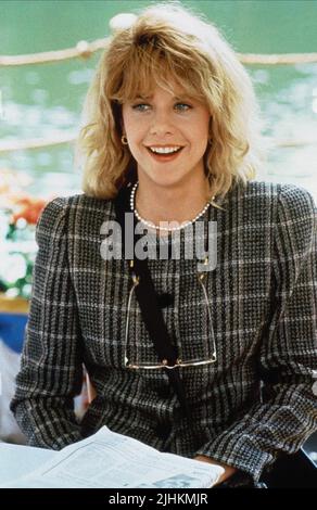 MEG RYAN, WHEN HARRY MET SALLY..., 1989 Stock Photo