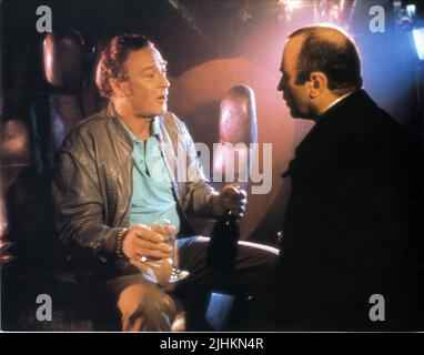 MICHAEL CAINE, BOB HOSKINS, MONA LISA, 1986 Stock Photo