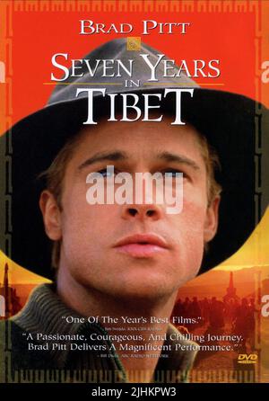 BRAD PITT POSTER, SEVEN YEARS IN TIBET, 1997 Stock Photo