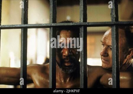 MORGAN FREEMAN, GENE HACKMAN, UNFORGIVEN, 1992 Stock Photo