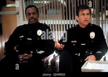 DANNY GLOVER, MEL GIBSON, LETHAL WEAPON 3, 1992 Stock Photo