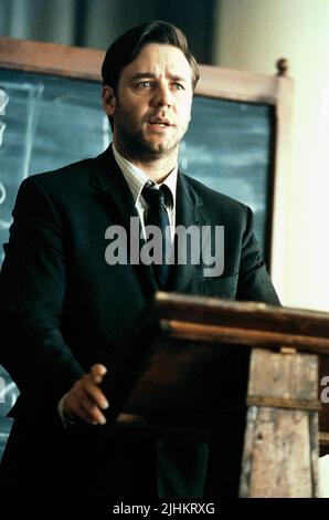 RUSSELL CROWE, A BEAUTIFUL MIND, 2001 Stock Photo