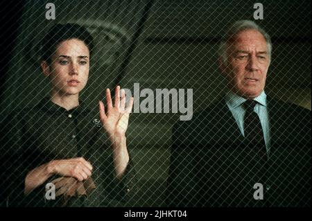 JENNIFER CONNELLY, CHRISTOPHER PLUMMER, A BEAUTIFUL MIND, 2001 Stock Photo