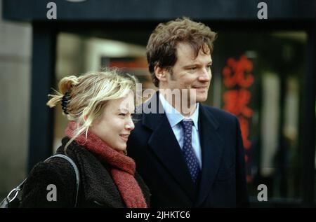 RENEE ZELLWEGER, COLIN FIRTH, BRIDGET JONES: THE EDGE OF REASON, 2004 Stock Photo