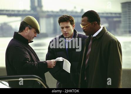 ROGER MICHELL, BEN AFFLECK, SAMUEL L. JACKSON, CHANGING LANES, 2002 Stock Photo