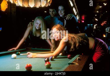 IZABELLA MIKO, ADAM GARCIA, MELANIE LYNSKEY, PIPER PERABO, COYOTE UGLY, 2000 Stock Photo