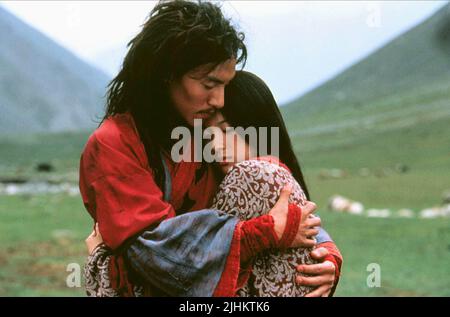 CHANG CHEN, ZHANG ZIYI, CROUCHING TIGER  HIDDEN DRAGON, 2000 Stock Photo