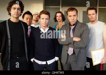 ADRIAN GRENIER, REX LEE, JERRY FERRARA, KEVIN CONNOLLY, DEBI MAZAR, JEREMY PIVEN, KEVIN DILLON, ENTOURAGE, 2004 Stock Photo