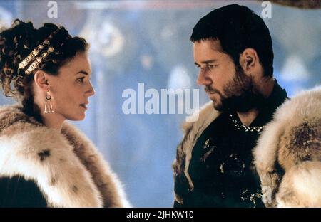 CONNIE NIELSEN, RUSSELL CROWE, GLADIATOR, 2000 Stock Photo