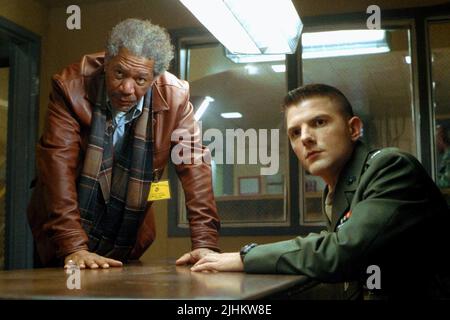 MORGAN FREEMAN, ADAM SCOTT, HIGH CRIMES, 2002 Stock Photo