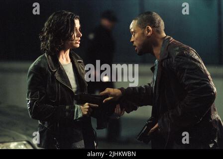 BRIDGET MOYNAHAN, WILL SMITH, I  ROBOT, 2004 Stock Photo