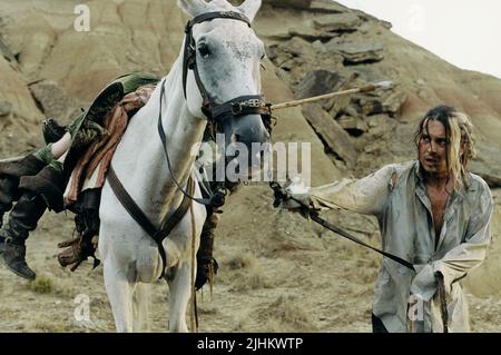 JOHNNY DEPP, LOST IN LA MANCHA, 2002 Stock Photo