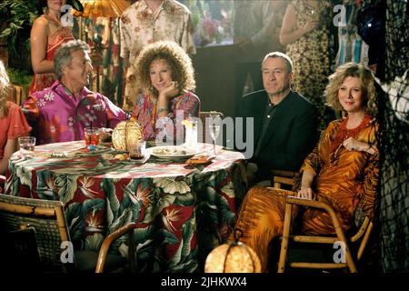 DUSTIN HOFFMAN, BARBRA STREISAND, ROBERT DE NIRO, BLYTHE DANNER, MEET THE FOCKERS, 2004 Stock Photo