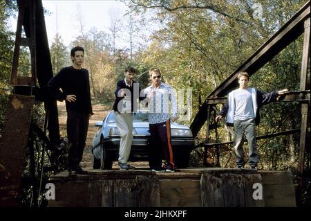 PAULO CONSTANZO, DJ QUALLS, SEANN WILLIAM SCOTT, BRECKIN MEYER, ROAD TRIP, 2000 Stock Photo