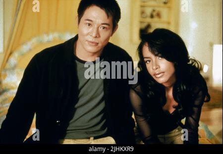 AALIYAH, JET LI, ROMEO MUST DIE, 2000 Stock Photo - Alamy