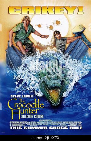 STEVE IRWIN, TERRI IRWIN, THE CROCODILE HUNTER: COLLISION COURSE, 2002 Stock Photo