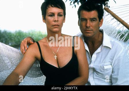 JAMIE LEE CURTIS, PIERCE BROSNAN, THE TAILOR OF PANAMA, 2001 Stock Photo