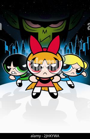 BUBBLES, BLOSSOM, BUTTERCUP, MOJO, THE POWERPUFF GIRLS, 2002 Stock Photo