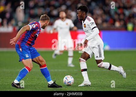 Melbourne, Australia, 19 Jul 2022. Manchester United vs Crystal Palace at Melbourne Cricket Ground (MCG) on 19 Jul 2022. Credit: corleve/Alamy Stock Photo Stock Photo