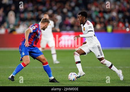 Melbourne, Australia, 19 Jul 2022. Manchester United vs Crystal Palace at Melbourne Cricket Ground (MCG) on 19 Jul 2022. Credit: corleve/Alamy Stock Photo Stock Photo