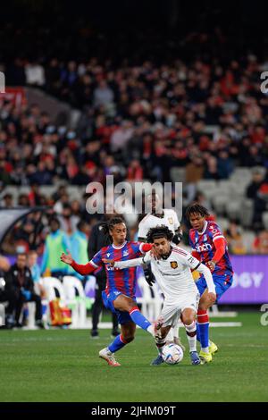 Melbourne, Australia, 19 Jul 2022. Manchester United vs Crystal Palace at Melbourne Cricket Ground (MCG) on 19 Jul 2022. Credit: corleve/Alamy Stock Photo Stock Photo