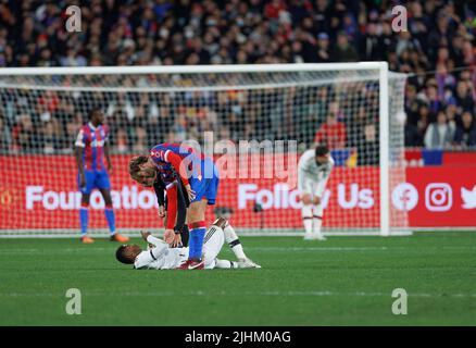 Melbourne, Australia, 19 Jul 2022. Manchester United vs Crystal Palace at Melbourne Cricket Ground (MCG) on 19 Jul 2022. Credit: corleve/Alamy Stock Photo Stock Photo