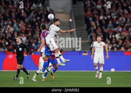 Melbourne, Australia, 19 Jul 2022. Manchester United vs Crystal Palace at Melbourne Cricket Ground (MCG) on 19 Jul 2022. Credit: corleve/Alamy Stock Photo Stock Photo