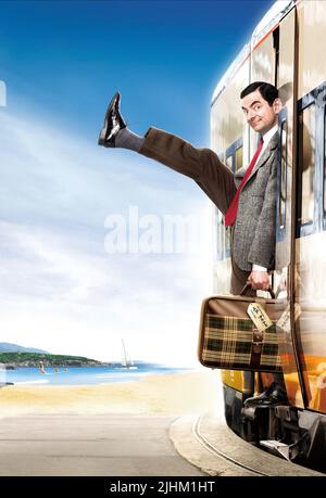 ROWAN ATKINSON POSTER, MR. BEAN'S HOLIDAY, 2007 Stock Photo