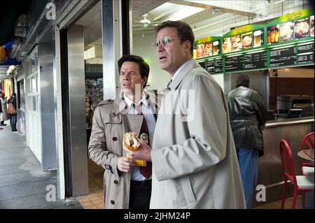 MARK WAHLBERG, WILL FERRELL, THE OTHER GUYS, 2010 Stock Photo