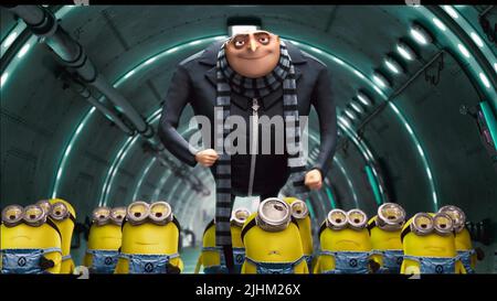 GRU, MINIONS, DESPICABLE ME, 2010 Stock Photo