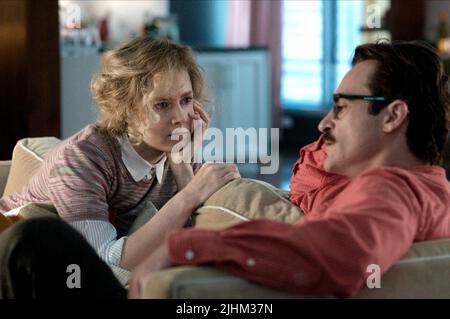 AMY ADAMS, JOAQUIN PHOENIX, HER, 2013 Stock Photo