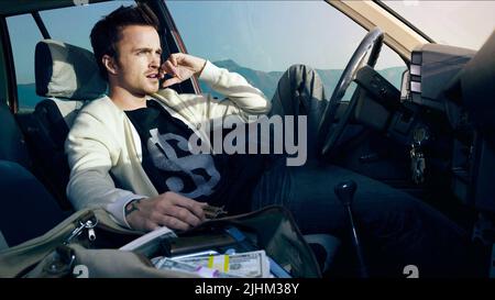 AARON PAUL, NEED FOR SPEED, 2014 Stock Photo