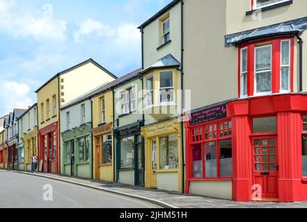 Broad Street, Blaenavon, Torfaen (Tor-faen), Wales (Cymru), United Kingdom Stock Photo