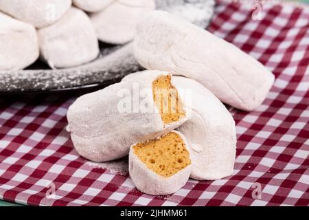 Cow Leg Gelatin; Traditional Sweet Manjar of the Latin American Region Stock Photo