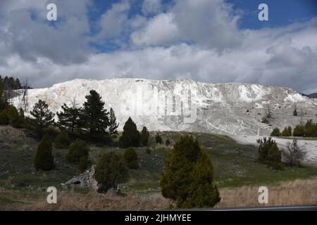 Yellowstone National Park. USA. 5/22/2022.  Lake Yellowstone Hotel. Many people think that the oldest lodge in Yellowstone is the Old Faithful Inn. Stock Photo