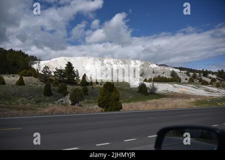 Yellowstone National Park. USA. 5/22/2022.  Lake Yellowstone Hotel. Many people think that the oldest lodge in Yellowstone is the Old Faithful Inn. Stock Photo