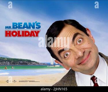 ROWAN ATKINSON POSTER, MR. BEAN'S HOLIDAY, 2007 Stock Photo