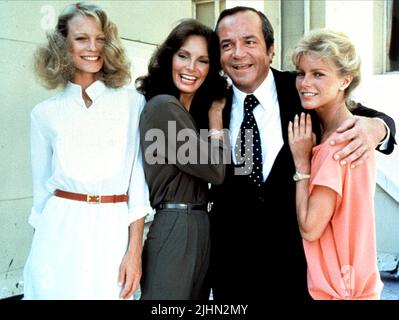 SHELLEY HACK, JACLYN SMITH, DAVID DOYLE, CHERYL LADD, CHARLIE'S ANGELS, 1979 Stock Photo