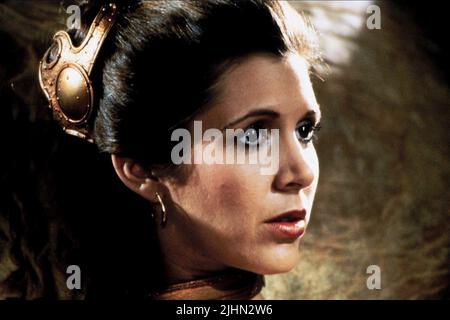 CARRIE FISHER, STAR WARS: EPISODE VI - RETURN OF THE JEDI, 1983 Stock Photo