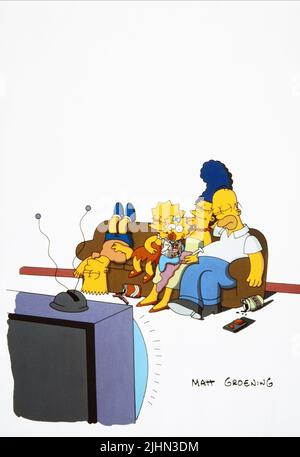 The Simpons, US-American Animation series (since 1989). Photo: Bart Simpson  and Jessica aka. The Simpsons Stock Photo - Alamy