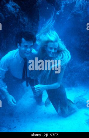 DARYL HANNAH, TOM HANKS, SPLASH, 1984 Stock Photo