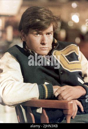 CHARLIE SHEEN, RED DAWN, 1984 Stock Photo