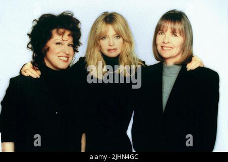 BETTE MIDLER, GOLDIE HAWN, DIANE KEATON, THE FIRST WIVES CLUB, 1996 Stock Photo