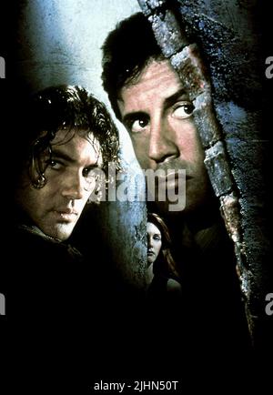 ANTONIO BANDERAS, JULIANNE MOORE, SYLVESTER STALLONE, ASSASSINS, 1995 Stock Photo