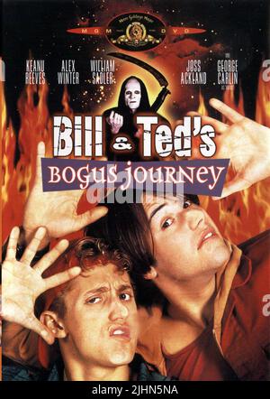 WILLIAM SADLER, ALEX WINTER, KEANU REEVES POSTER, BILL and TED'S BOGUS JOURNEY, 1991 Stock Photo