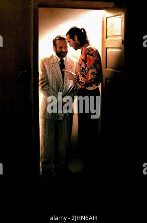 ROBIN WILLIAMS, JEFF BRIDGES, THE FISHER KING, 1991 Stock Photo